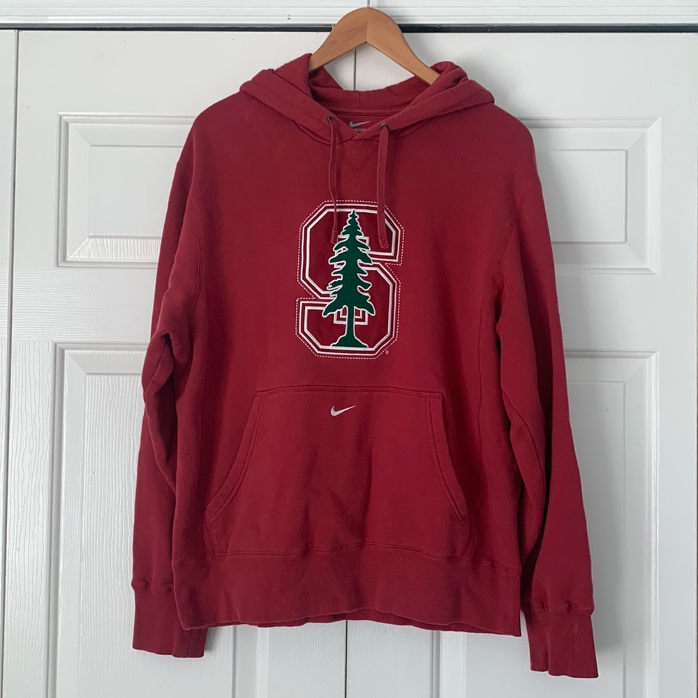 Stanford University x Nike Hoodie, in Red